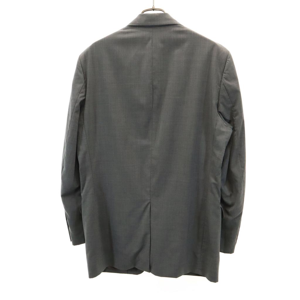 Prada Made In Italy Wool Tailored Jacket 48 Gray Men's Used
