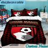 Custom Name Bournemouth Football Club 3PCS Bedding Set For Bedroom Dormitory,Including 1pc Duvet Cover And 2pcs Pillowcases Large size Fan gift
