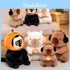 Plush Capybara Rodent Toy Doll Kids Sleep Partner Nursery Room Girls Decoration
