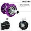 32-Hole Mountain Bike Rear Hub, Four-Bearing, Quick Release Thru-Axle, Six-Bolt Disc Brake, Six-Pawl Cassette Freehub