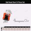 Xingluzhe Industrial 9-Piece Ball-End Hex Key Set