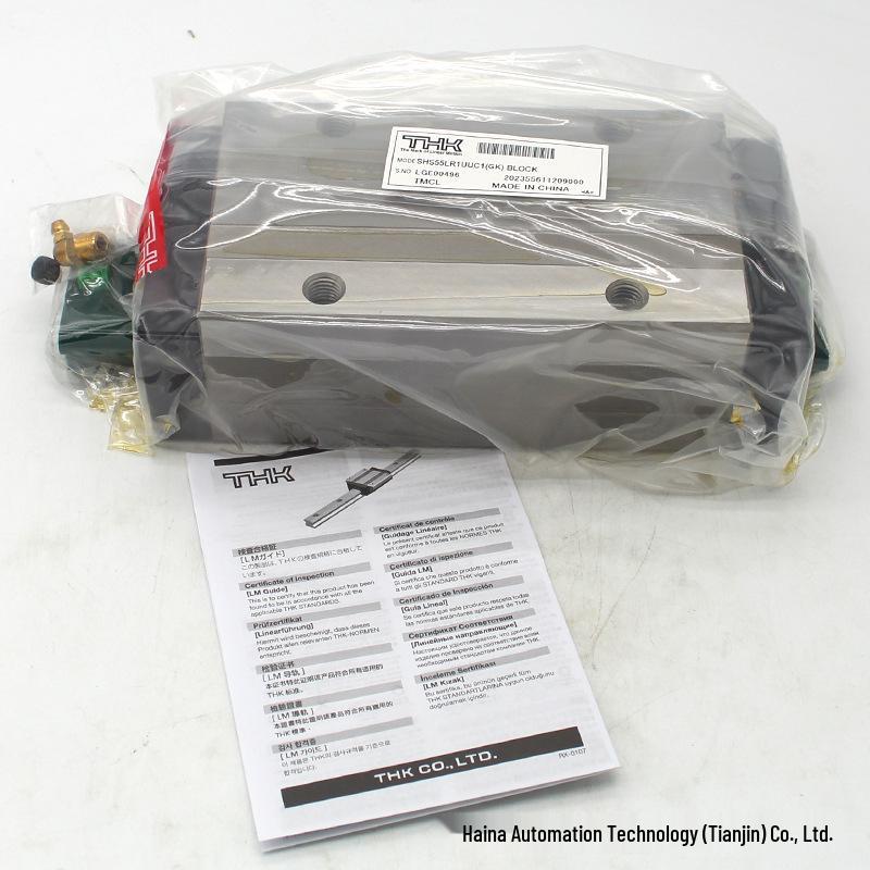 

THK Silent Black Chrome Linear Rail with Stainless Steel Slider (SHS55C2QZSSC0F/SHS35R2UUC0FM) Available HSR15