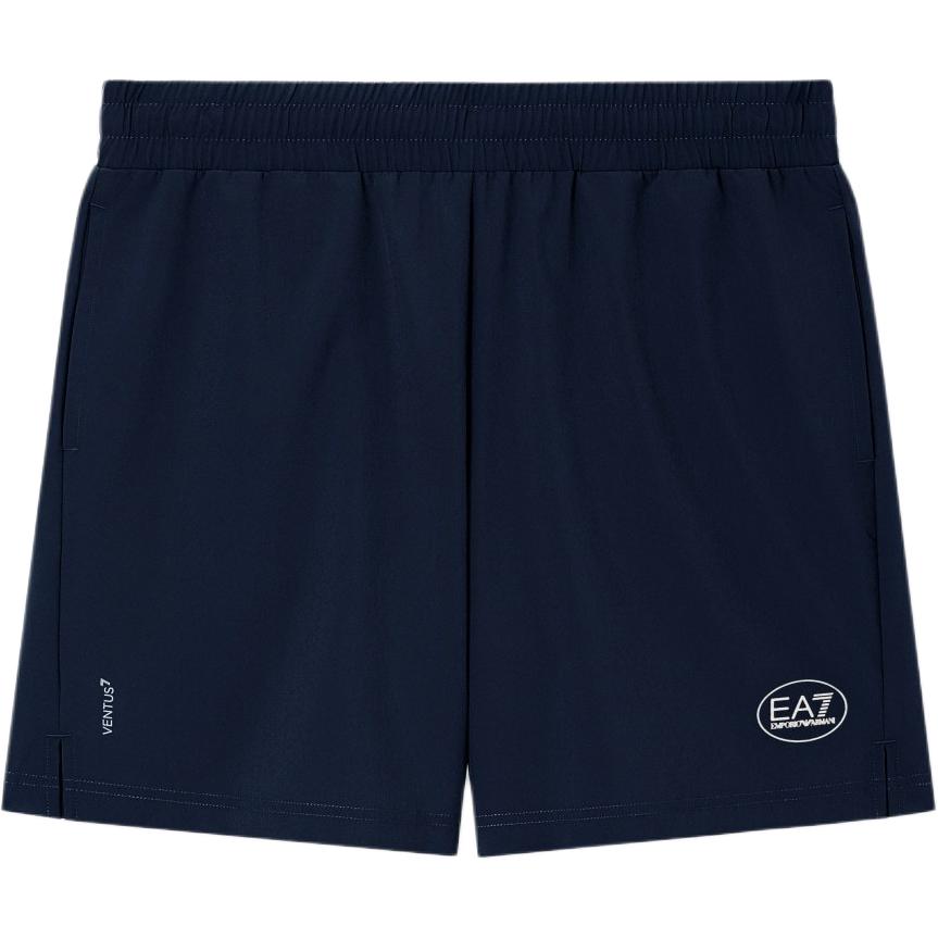 Emporio Armani EA7 Elastic Waist Logo Print Casual Shorts Men shorts 7M001529-AF21059-UB102 S