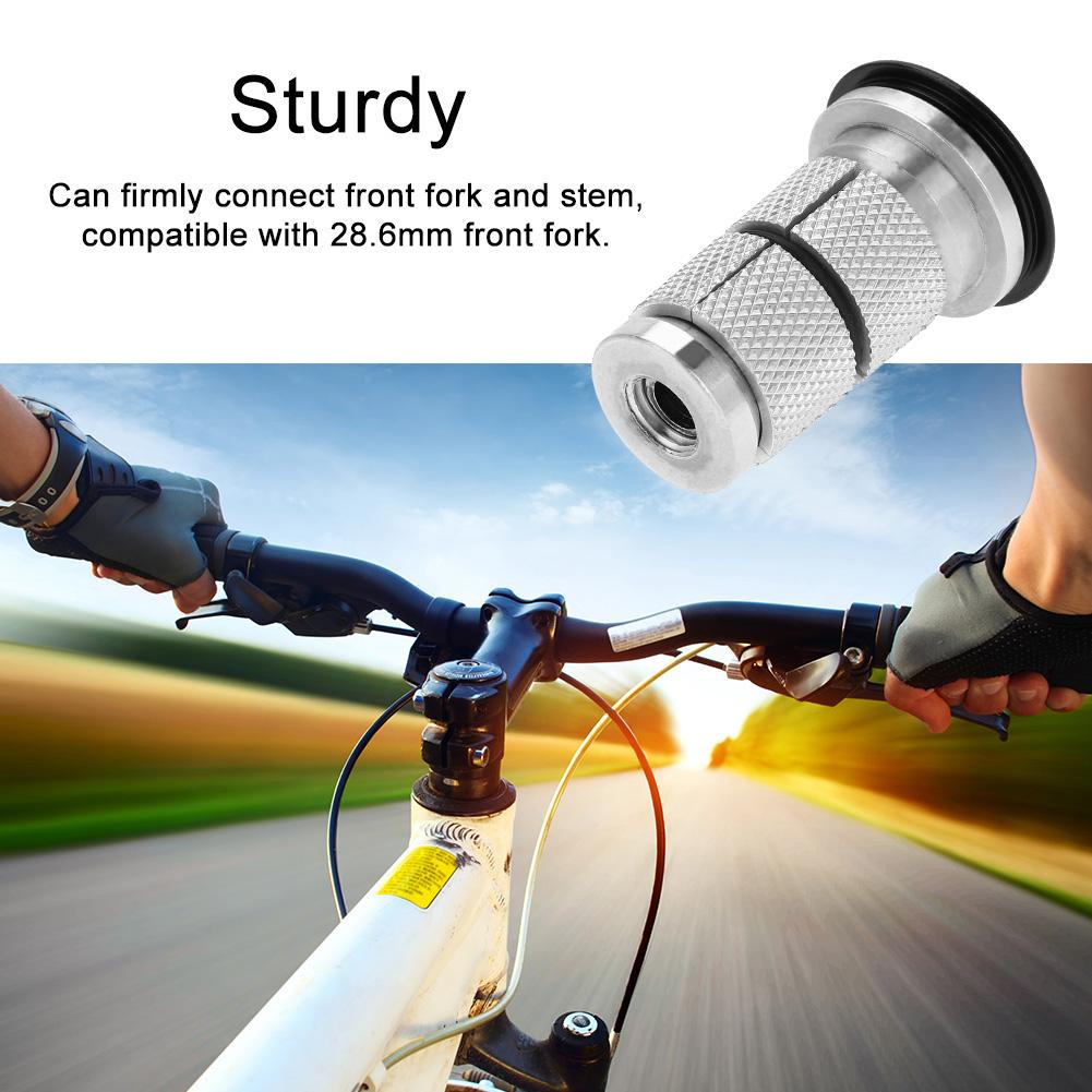 Bike Hdset,28.6mm Aluminum Front Fork Expansion Set for Moutain Road Bike