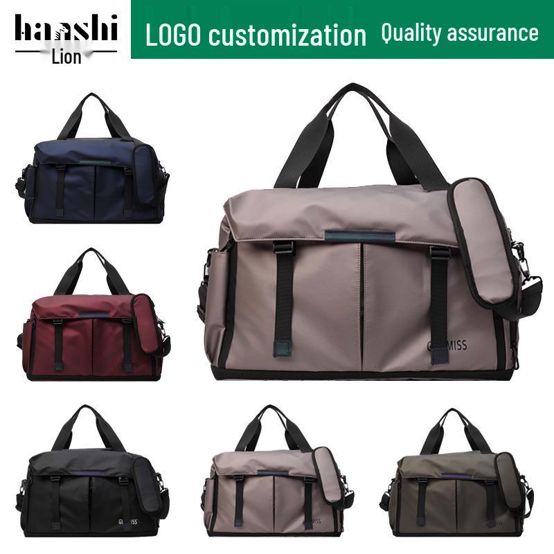 

High-End Fashion Travel Bag: Men s Large Capacity Fitness, Casual Women s Backpack, Dry & Wet Separation, Travel Shoulder Bag зелений