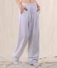 Ellamo Wide One-Pleat Sweatpants [Melange]