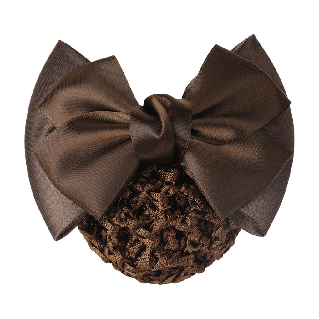 

Trendsetting Accessory In Multiple Colors Bun Bowknot Hair Clip Bun Net For Nurse Bank Worker