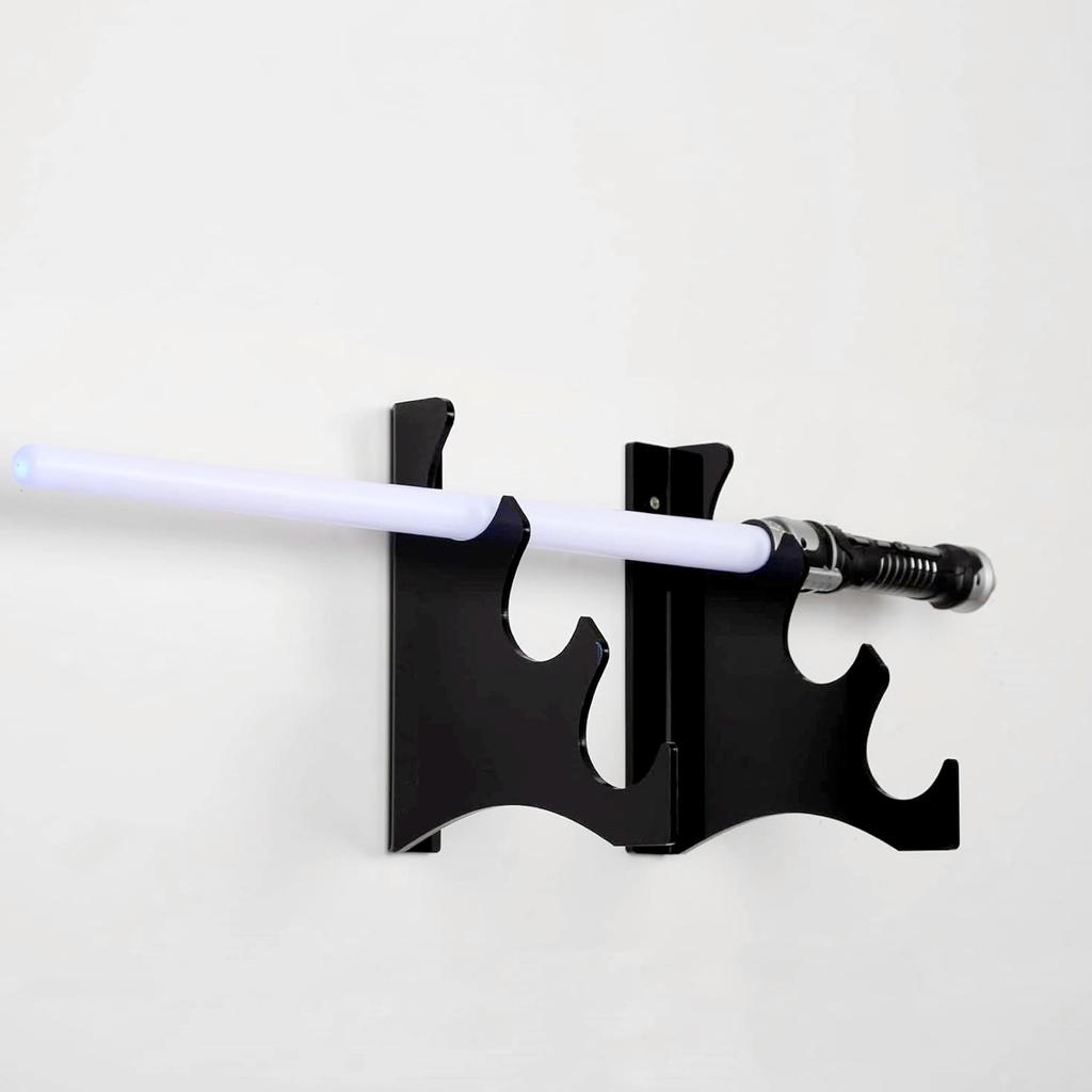 Schwert Aufhänger Display Halter Acryl Wandmontiert 3 Ebenen Schwertständer für Einzelhandelsgeschäfte Heimdekoration