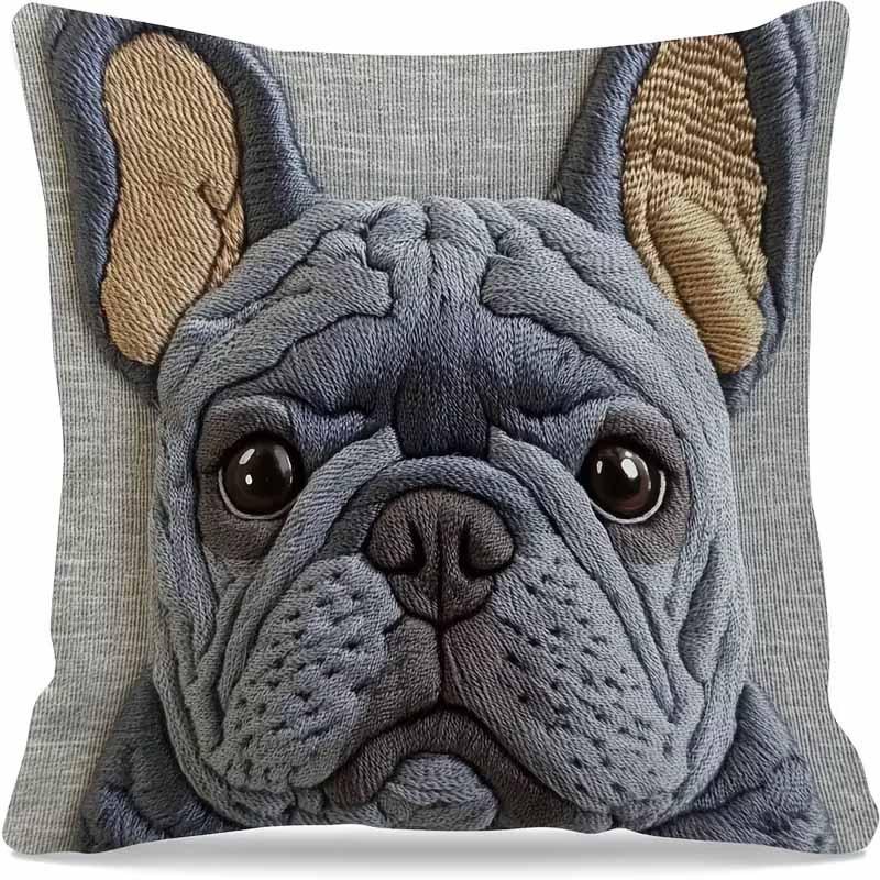 Ζωηρό Μποέμ Στυλ Κοντό Βελούδινο Μαξιλαροθήκη 45x45εκ. Γοητευτικό Γατάκι Διακόσμηση Σαλονιού Υπνοδωματίου (Δεν περιλαμβάνεται ένθετο μαξιλαριού)