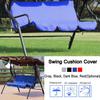Kadimendium Outdoor Swing 3‑Seat Chair Waterproof Cushion Replacement Swing Replacement Cushions Chair Cover Swing Cushion Cover for Patio Garden