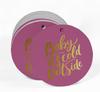Inkdotpot Real Gold Foil Baby It's Cold Outside Baby Shower Tags Favor Hang Paper Tags 100