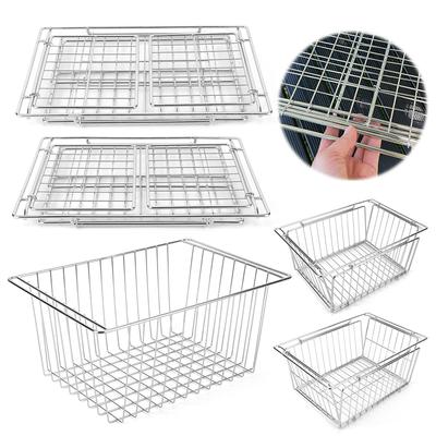 IGT Camping Drain Basket Multifunctional Table Panel Storage Basket Camping Folding Storage Basket IGT Table Accessories