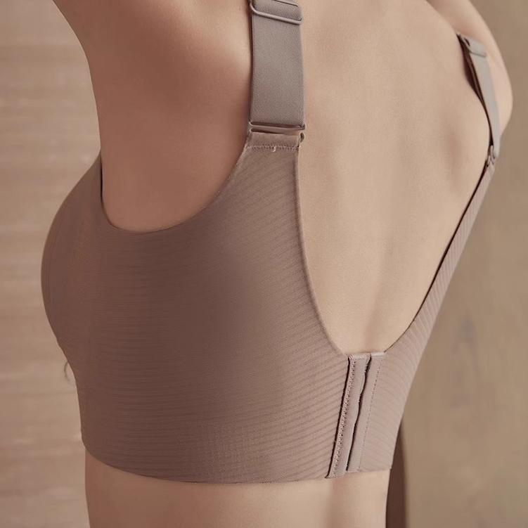Full Cup Adjustable Underwear Women Big Breasts Small Bra Anti-sagging Large Size Seamless Breasts Ladies Bra Thin