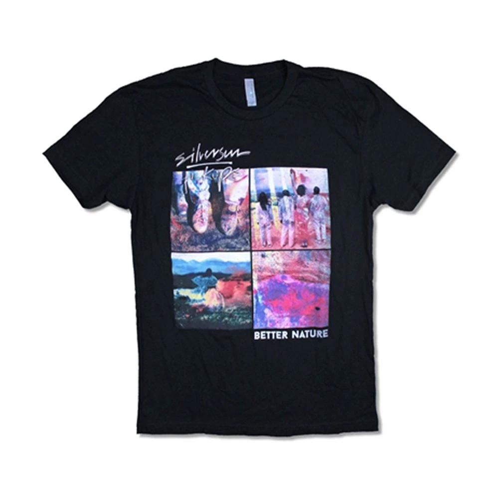 Men s Silversun Pickups Montage 2016 Tour T-shirt Small Black XXL