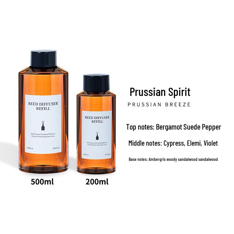 Recharge pour Diffuseur d'Arôme Sans Flamme 500ml - Parfumeur d'Intérieur Grande Capacité, Liquide Diffuseur 200ml.