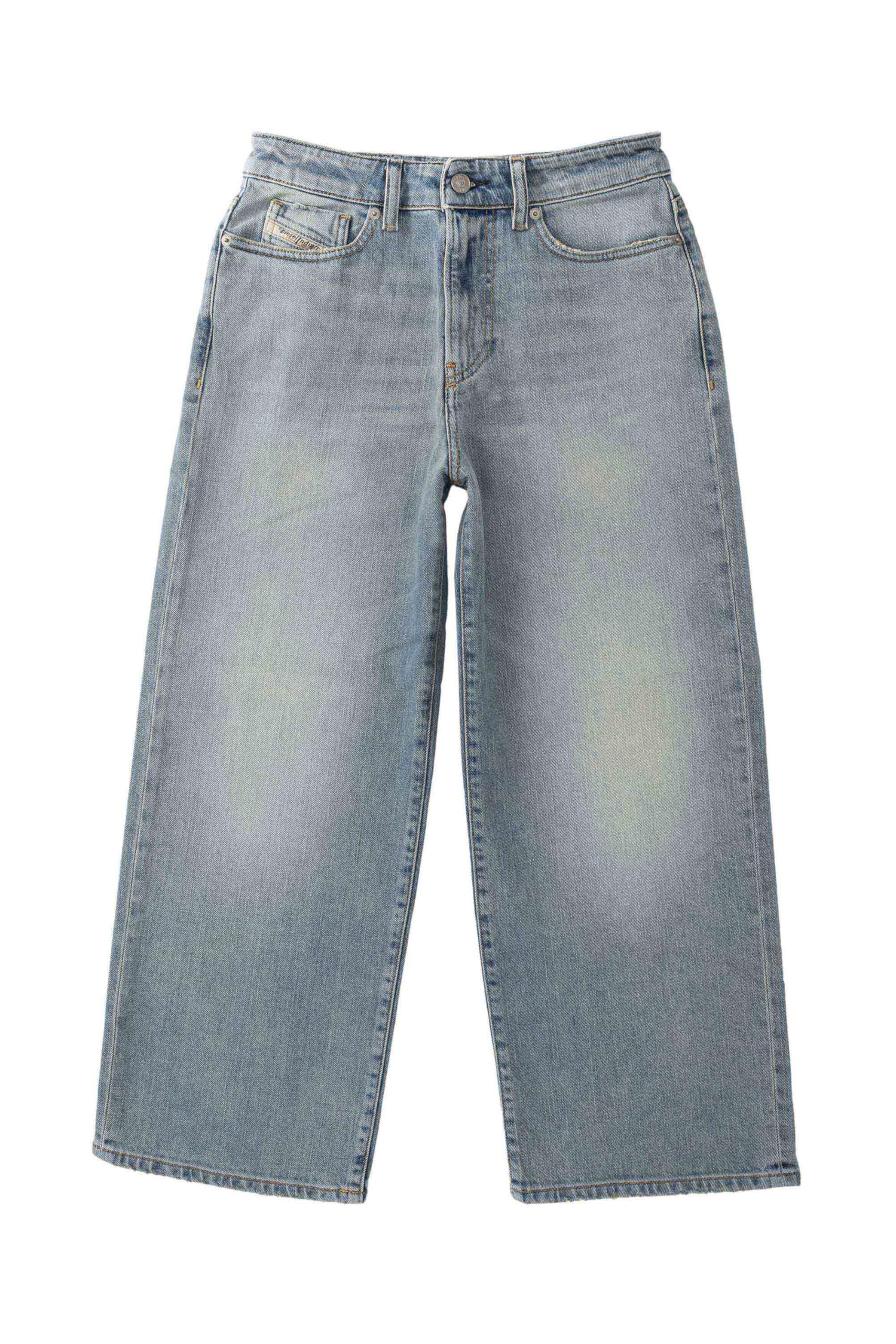 

Джинсы клеш 2025 KRASHEE A18064R08BI 01 Индиго 26 [Diesel] Женские