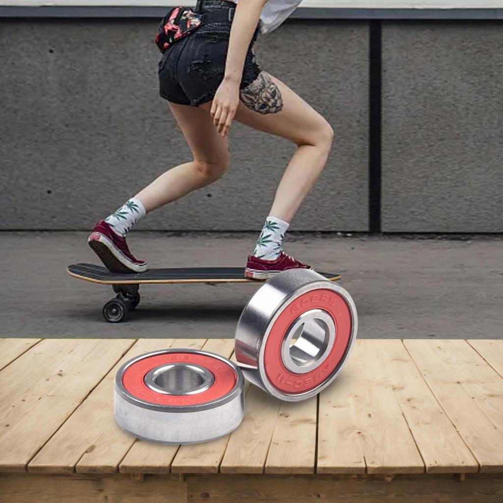 High Performance 8Pcs ABEC11 Roller Skate Wheel Bearings for Skateboards