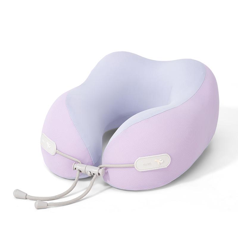Portable Breathable U-Shaped Neck Pillow for Travel and Office