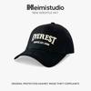 25 Early Autumn New Casual Simple Versatile Letter Hard Top Baseball Cap Female Face Small Peaked Cap