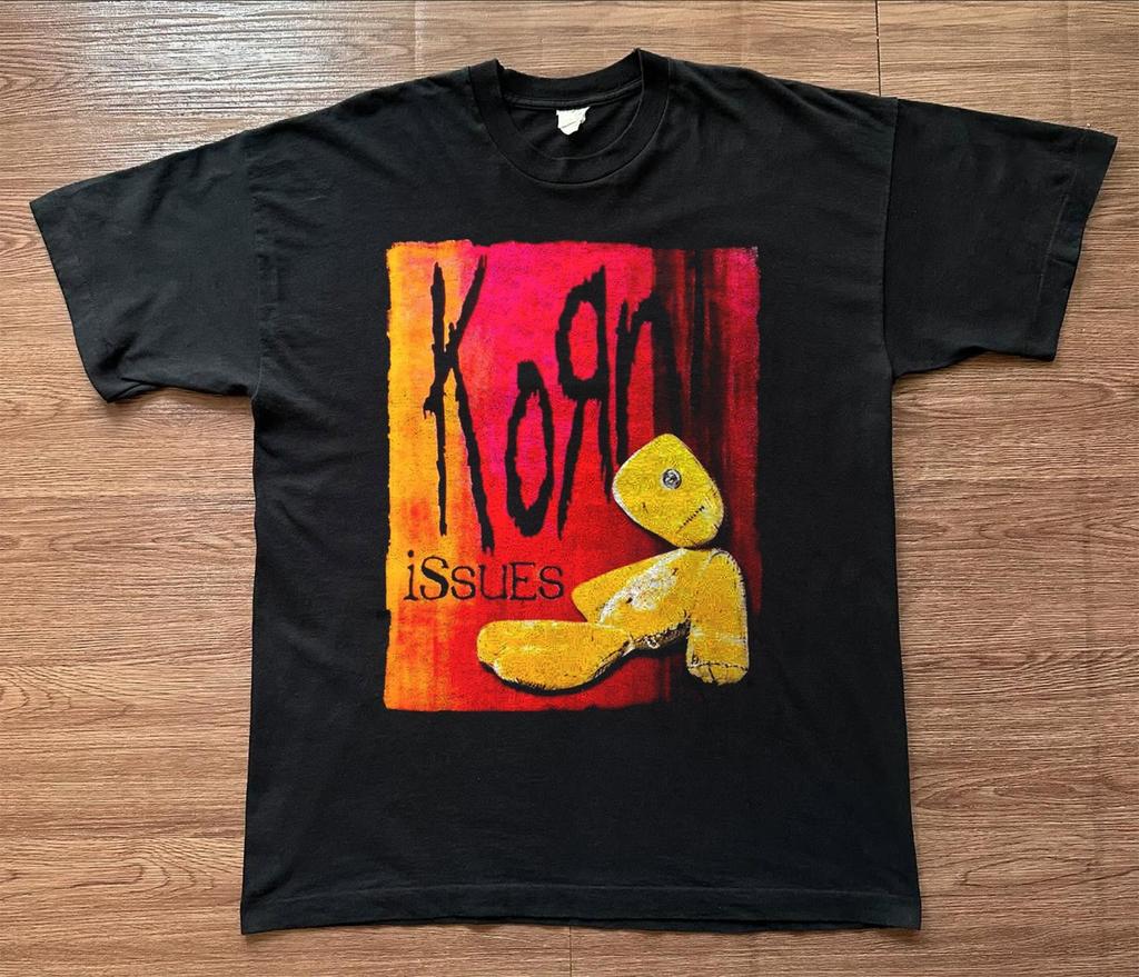 Korn Veröffentlicht Album Klassische Band Schwarz Unisex T-Shirt Größe S-5XL