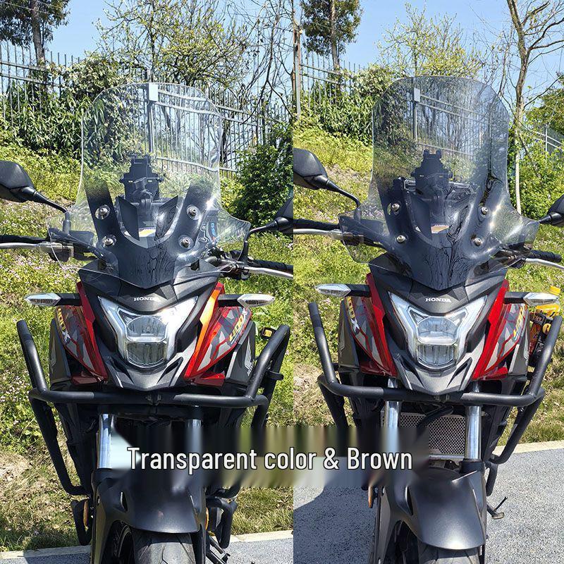 Pare-brise amélioré pour Honda CB400X/500X, Déflecteur de vent étendu
