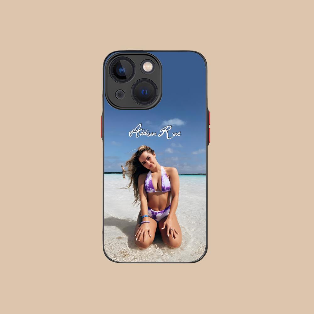 Addison Rae Mobile Phone Case for iPhone 17 16 15 14 13 12 11 X XR XS 8 7 Air Pro Max Plus Mini Colorful Silicone Cover Cover