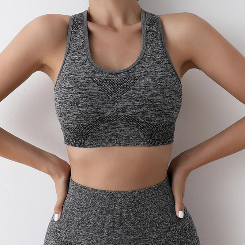 High Intensity Sports Bra Women Yoga Shockproof Running Large Chest High Support Fitness Bras
