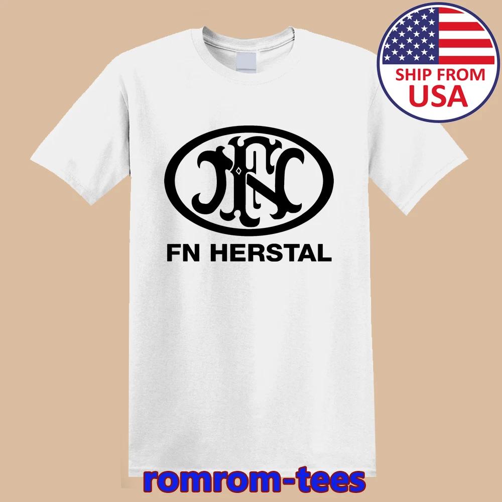 FN Herstal Firearms Guns White Size S-5XL XL