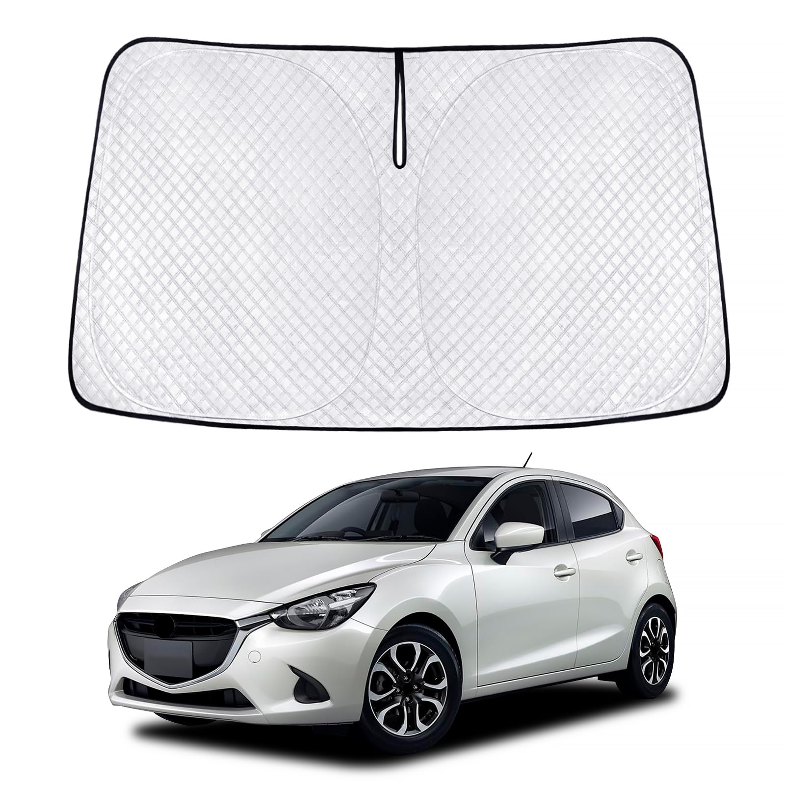 

New Mazda Demio DJ Series Sunshade 4th Generation Demio Windshield Sunshade for Models Car Shade UV Sun Light Heat for Car Privacy Custom Part -