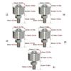 Ball Transfer Unit with Steel Body, Mount Collar and Base Post for Material Guidance and Fixture Base Tasks Use