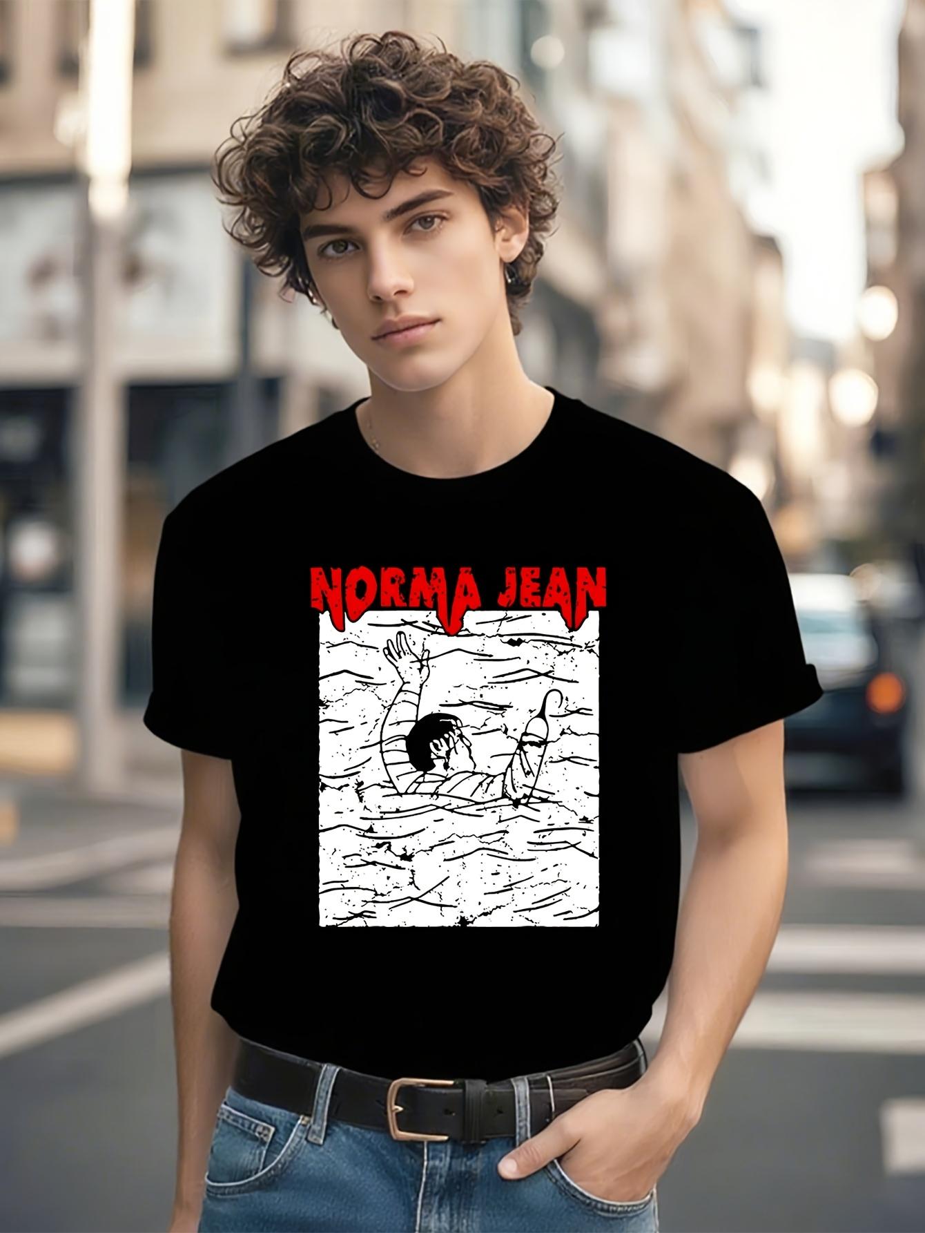 Norma Jean Swimmer Graphic Tshirt Graphic Tshirt - Black ... L