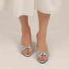 2Comm Mui Ribbon Mules_Silver