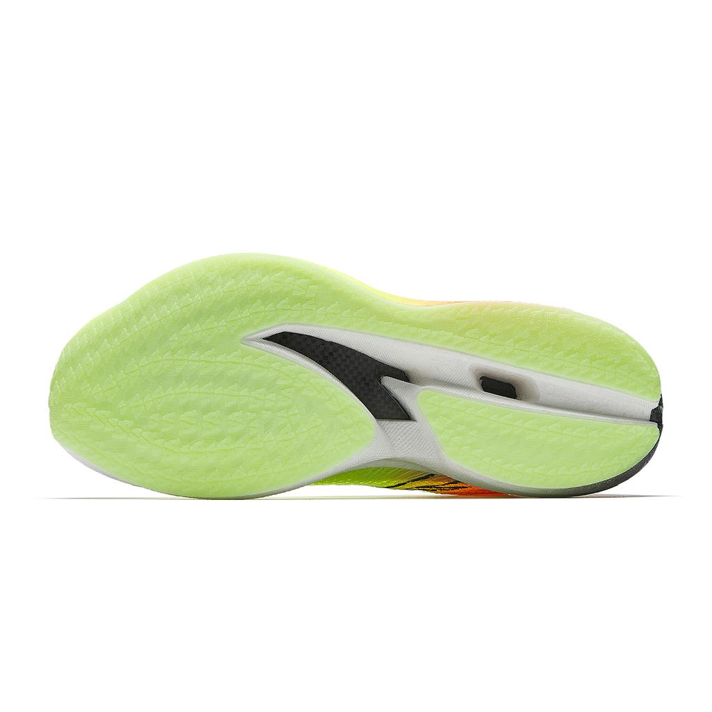 Anta C202 6.0 Comfortable Fabric Synthetic Leather Rubber Low-Top Running Shoes Women Sneaker White Black Orange 922615588-4