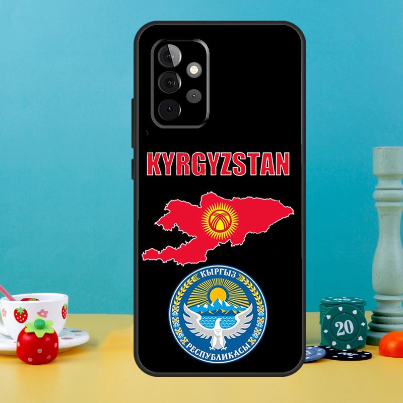 Kyrgyzstan Flag Case For Samsung Galaxy A35 A26 A16 A05 A55 A15 A32 A12 A22 A52 A54 A34 A14 A56 A36 A13 A53