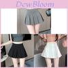 Classic High Waist Pleated Skirt With Hidden Shorts For Elegant Women Spring Summer