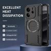 Heat Dissipation Armor Shockproof Magnetic Case For Xiaomi Redmi Note 14 4G 5G Global Four Corner Airbags Anti-fall Phone Cover
