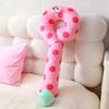 Generic Question Mark Plush Pillow Polka Dot Cartoon Eyes Multi Use Neck Body Pillow For Female Leg Clamping Sleeping Sofa Decor