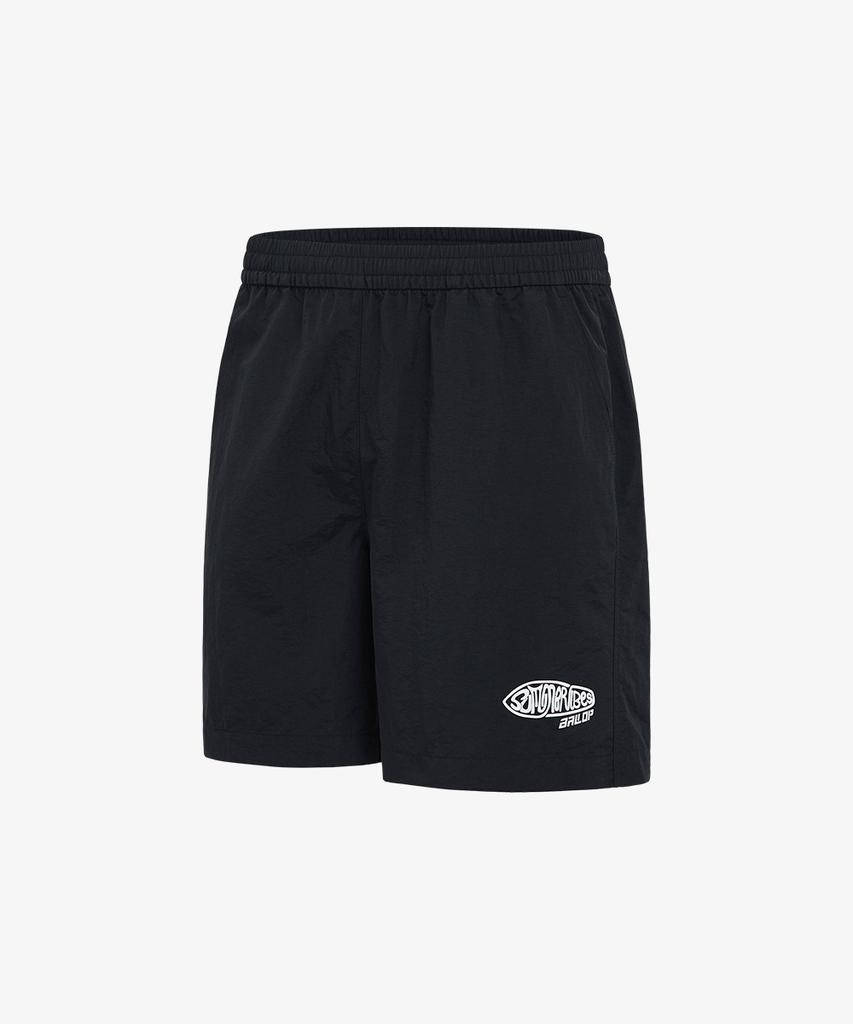 Baellob Men'S Packable Travel And Swim Shorts Black