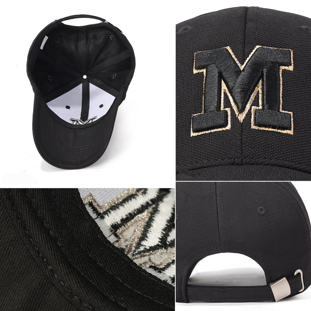Four-Season New Pineapple Fabric Hard Top 3D Embroidered Baseball Cap Outdoor Sports Casual Duckbill Hat