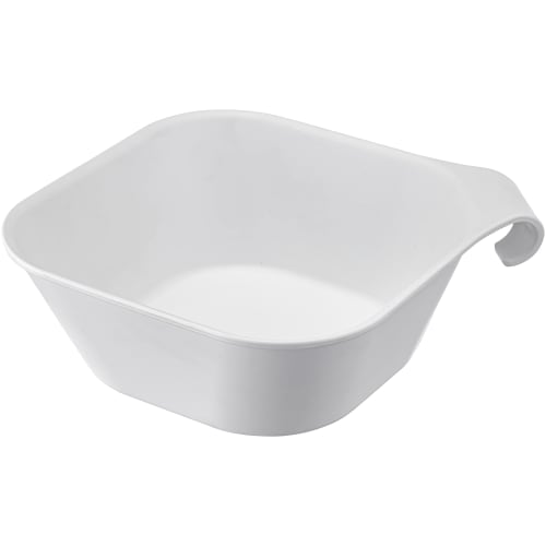 Yamazaki Magnetic & Hook-and-Loop Bathtub, White, Approx. W29.5 x D27 x H9cm, Tower, Floating Storage, Bath, Bathroom, Hand Tub, 5378