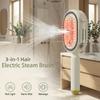 Steam Hair Brush 2 In 1 Misting with Water Spray Vibrating Detangling Brush   Anti Frizz Scalp Massager for Natural Hair Care  Pink