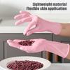 30 Stück Einweghandschuhe Kratzfest Wasserdicht Weich Reinigungs-Handschuhe Wiederverwendbare Spülhandschuhe