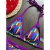 Sexy Triangle Women Swimsuit Bikini Set Two-piece Swimwear 2026 Female Beachwear Bathing Suits Push Up  Biquinis