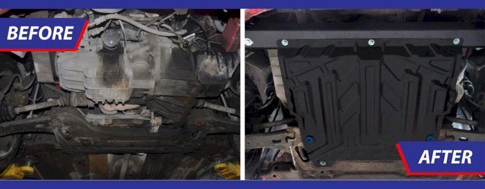 J&amp;J Automotive | Protection Sous Moteur Acier Pour Ford Fiesta 2002-2008