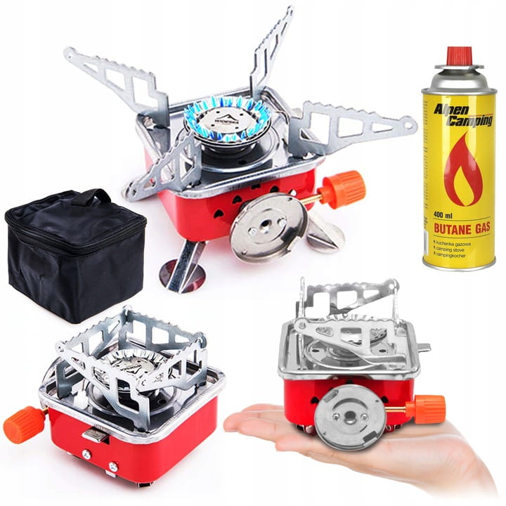Mini gas stove for camping, camping, foldable stove, GAS