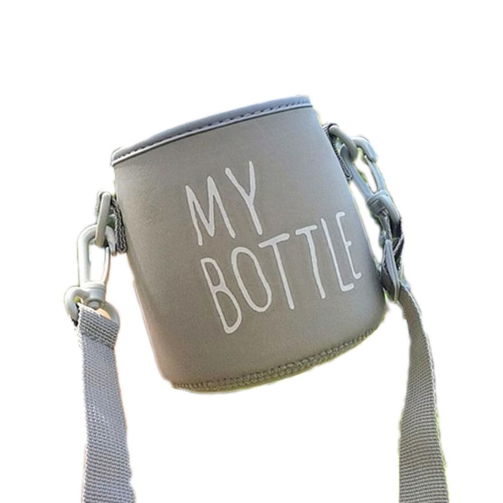 With Strap Vacuum Cup Sleeve Water Bottle Case Cup Sleeve  Outdoor Sport Camping Accessories