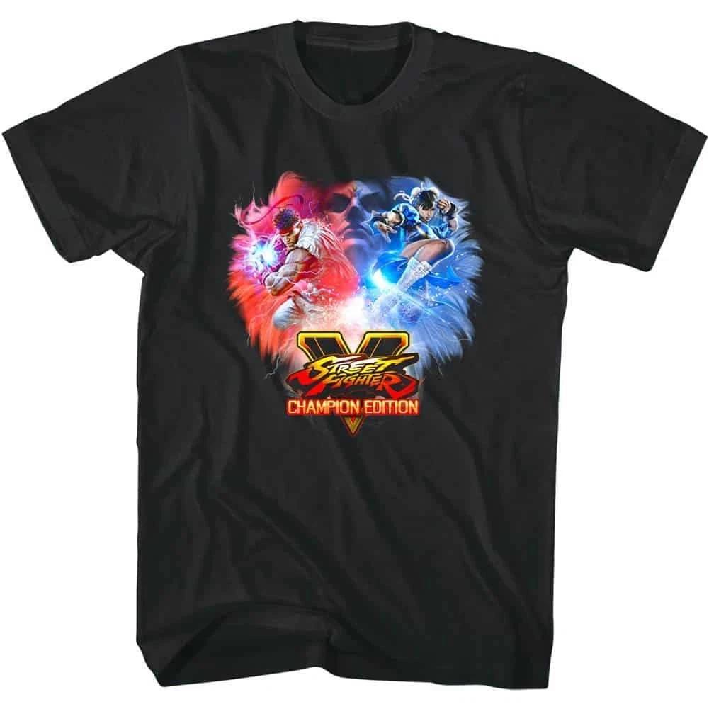 Street Fighter 5 Champion Edition Men s T Shirt XXXXL