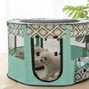 Dog Playpen with Door and Top for Small Dogs Indoor Exercise  Pet Tent Playground for Cats Multiple Colors S/for M