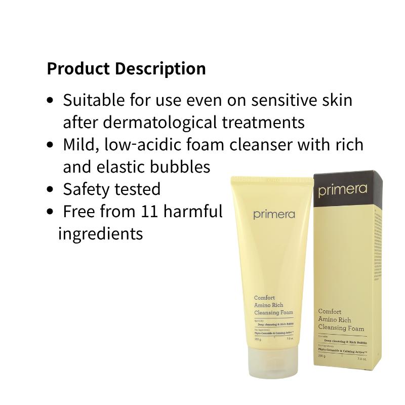 [Primera] Comfort Amino Rich Cleansing Foam 200g