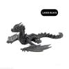 Creative Toys 3D Printed Dragon Full Body Joints Home Furnishing and Decoration Ornaments and Dazzling Colors Birthday Gifts